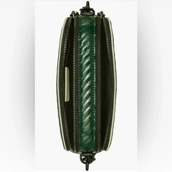 ❌SOLD❤️Tory Burch NWT Miller Quilted Patent Leather Crossbody Bag - Picture 4 of 5